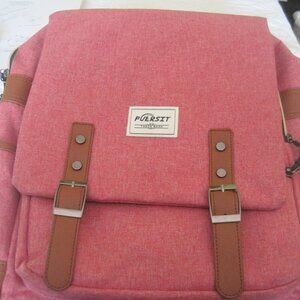 Very nice deep rose color Puersit backpack